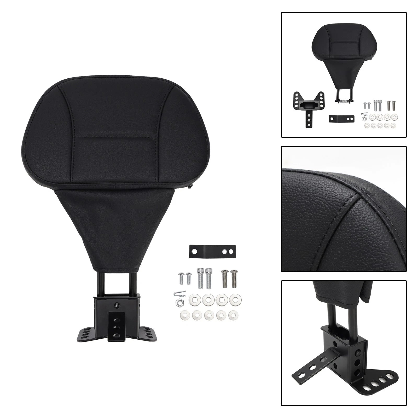 Driver Backrest Pad for Harley Davidson Street Electra Road Glide Road King Tri Glide (1988–2008)