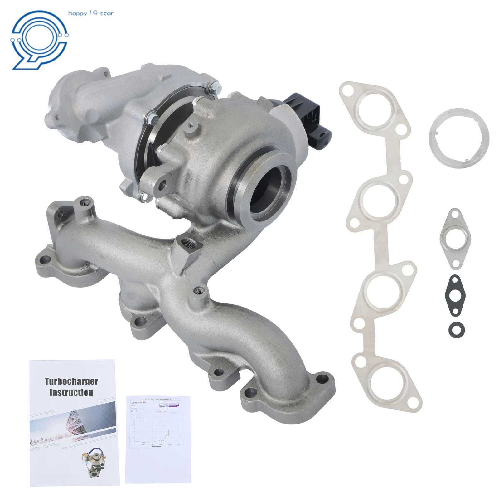 Turbocharger for Audi A3, VW Beetle, Golf, Jetta 2.0L Diesel (2010–2013)