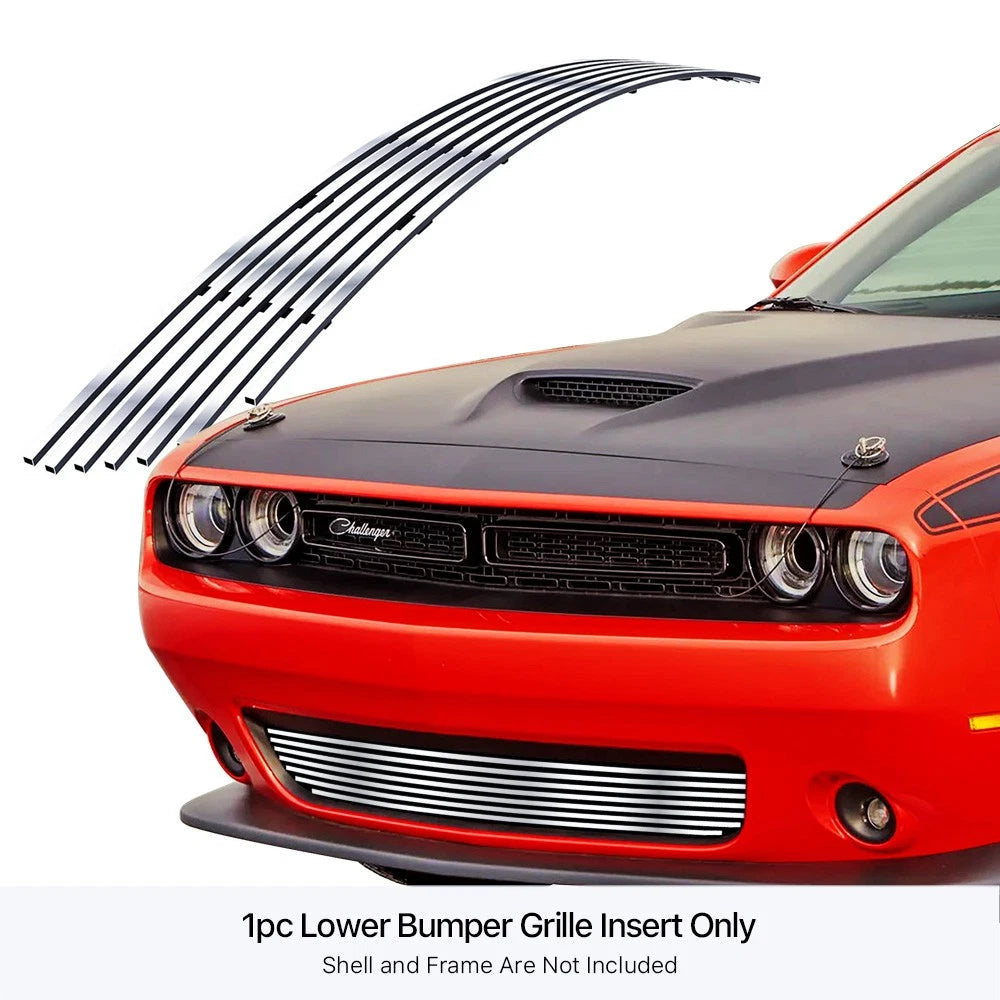Stainless Chrome Billet Grille Insert for Dodge Challenger (2015-2023)