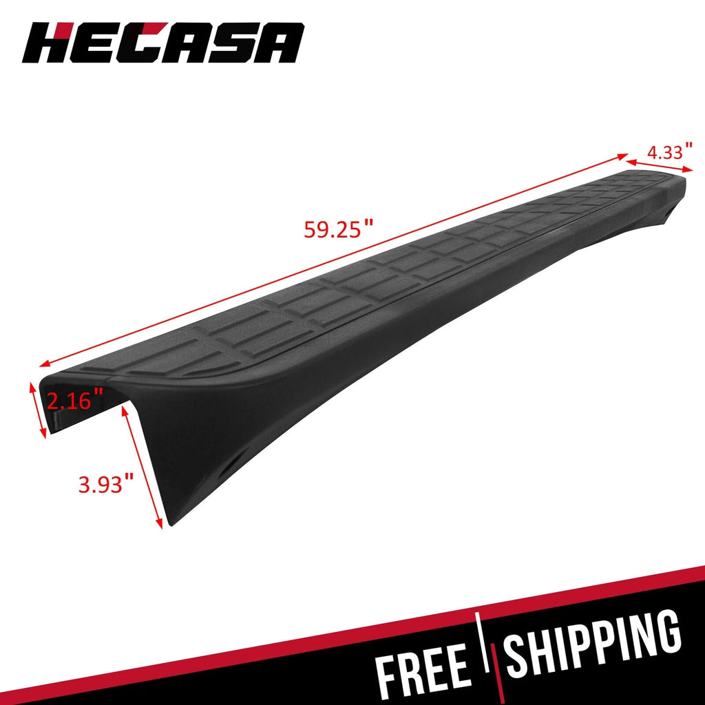 Tailgate Top Protector Spoiler Cap for Chevy Silverado Sierra (2007-2014)