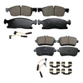 Akebono Euro Ceramic Brake Pad Set with Sensors for Mercedes W166 (2012–2018)