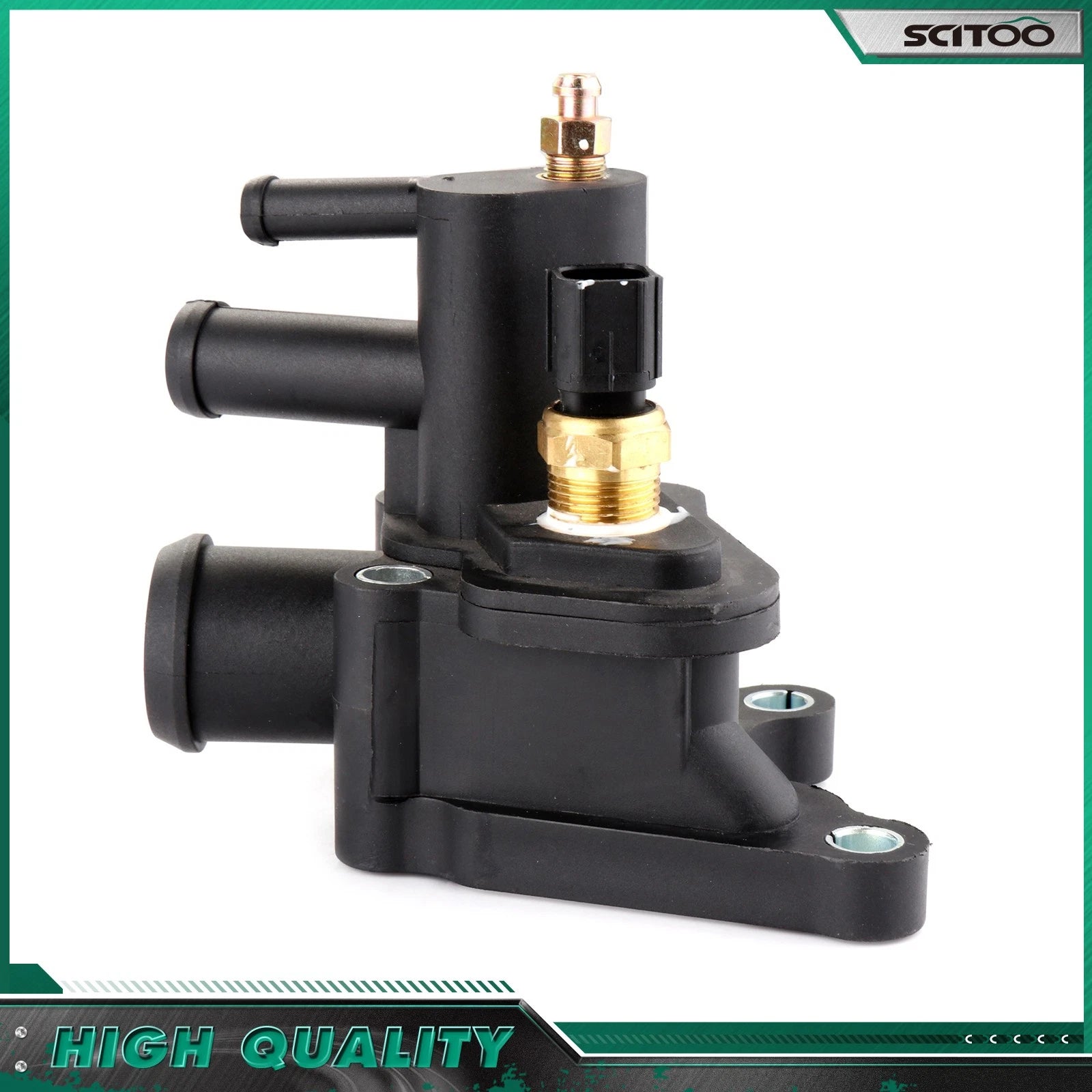 Coolant Air Bleeder Water Outlet Housing for Chrysler Sebring Dodge Stratus (2001–2006)