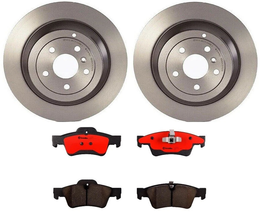 Brembo Rear Brake Kit Ceramic Pads & Disc Rotors for MB W164 W251 (2006–2015)