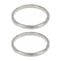 2X Turbocharger Seal Ring Set for Cayenne RS, Q8, RS7, S8, SQ7 V8