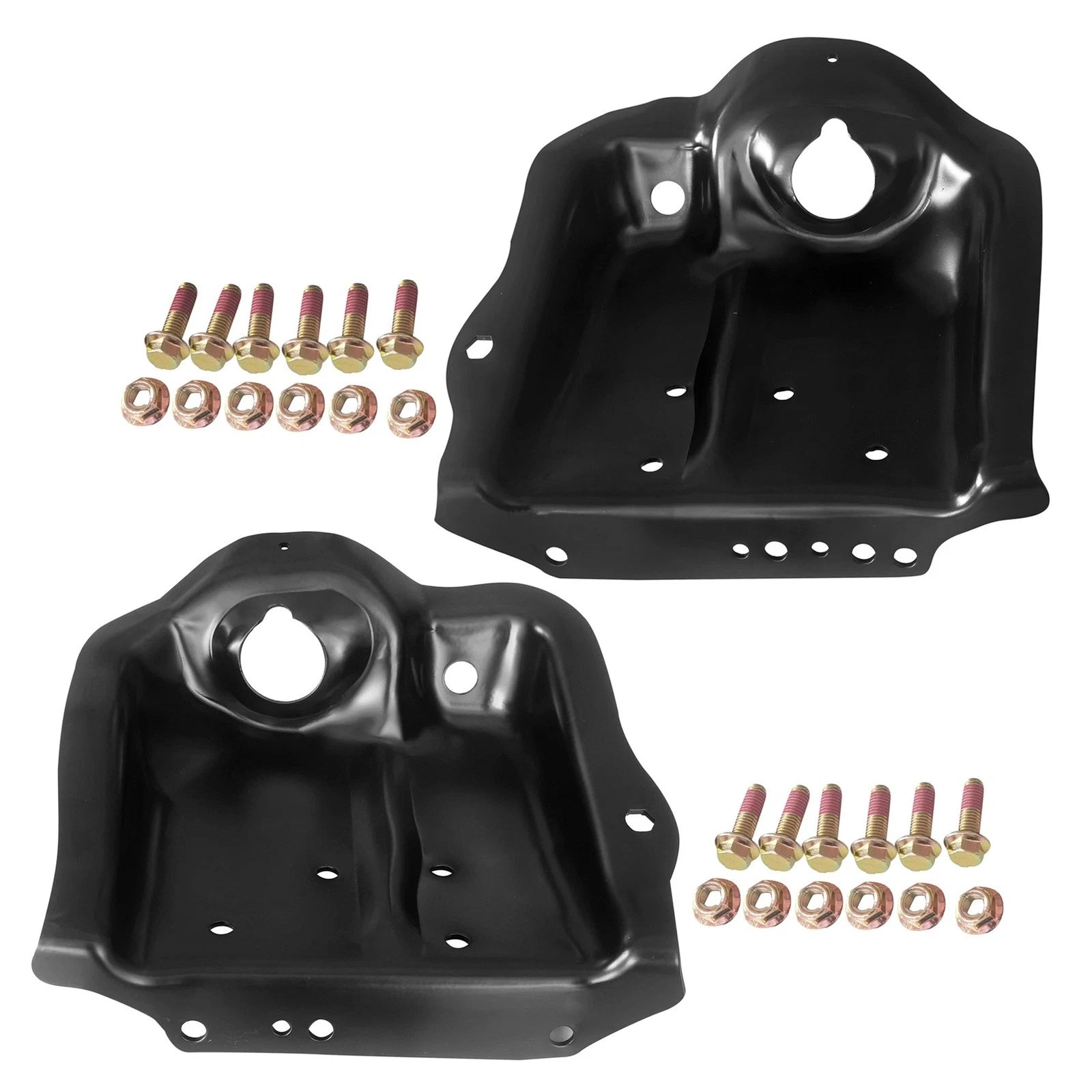 Pair Upper Shock Mount Bracket Kit for Ford Bronco F100 (1980–1996) 924-405 924-406