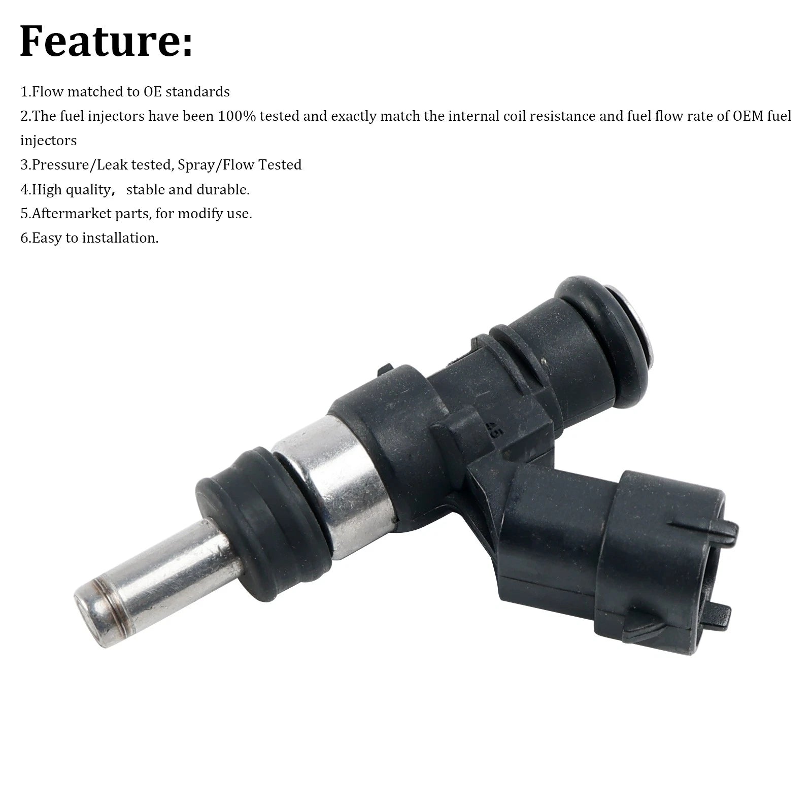 Fuel Injector Set of 4 for Cummins ISX (0444043016, ISX2888173, 0280158714, 0280158701)