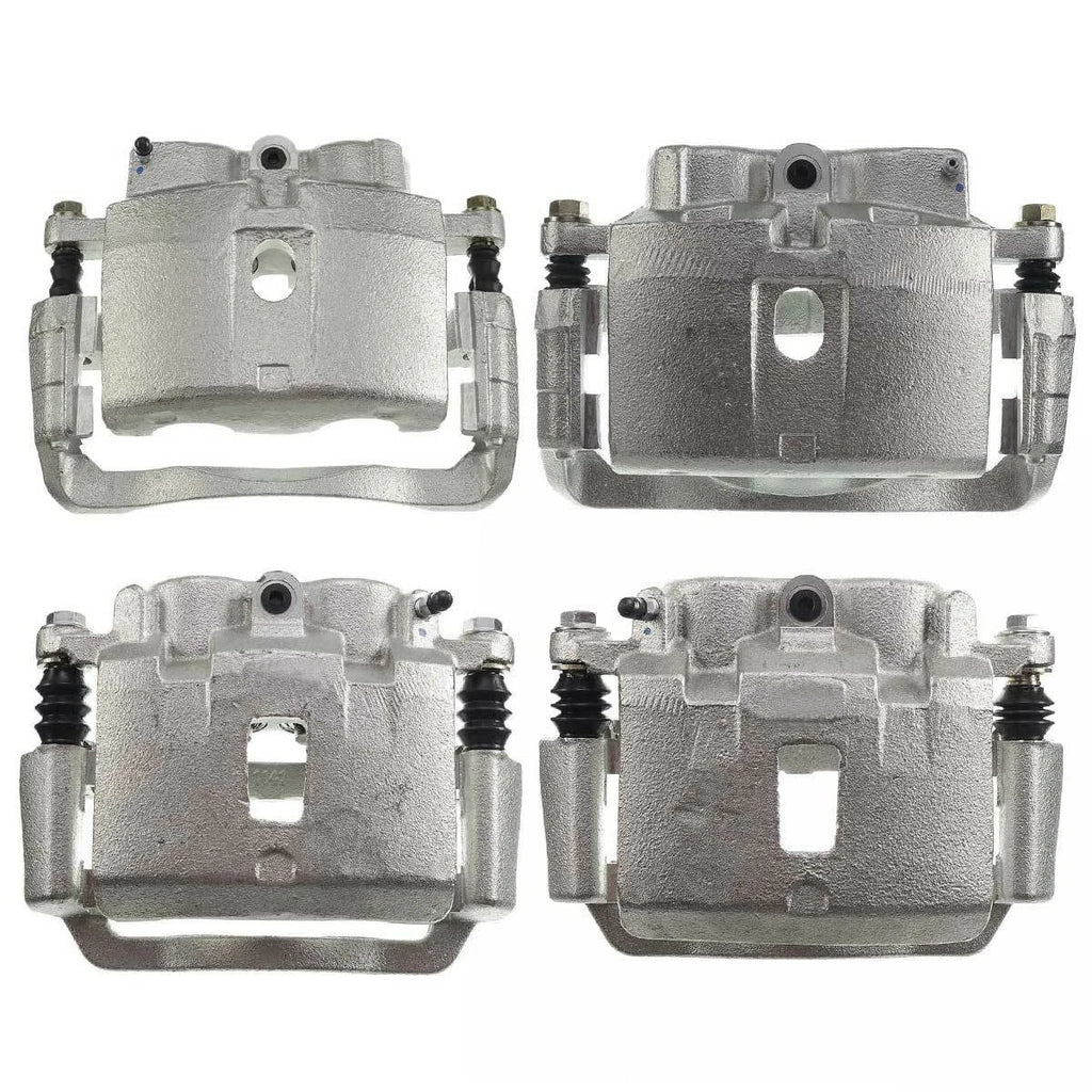 Set of 4 Brake Calipers w/ Bracket for Chevy Express 2500 (2003–2017)