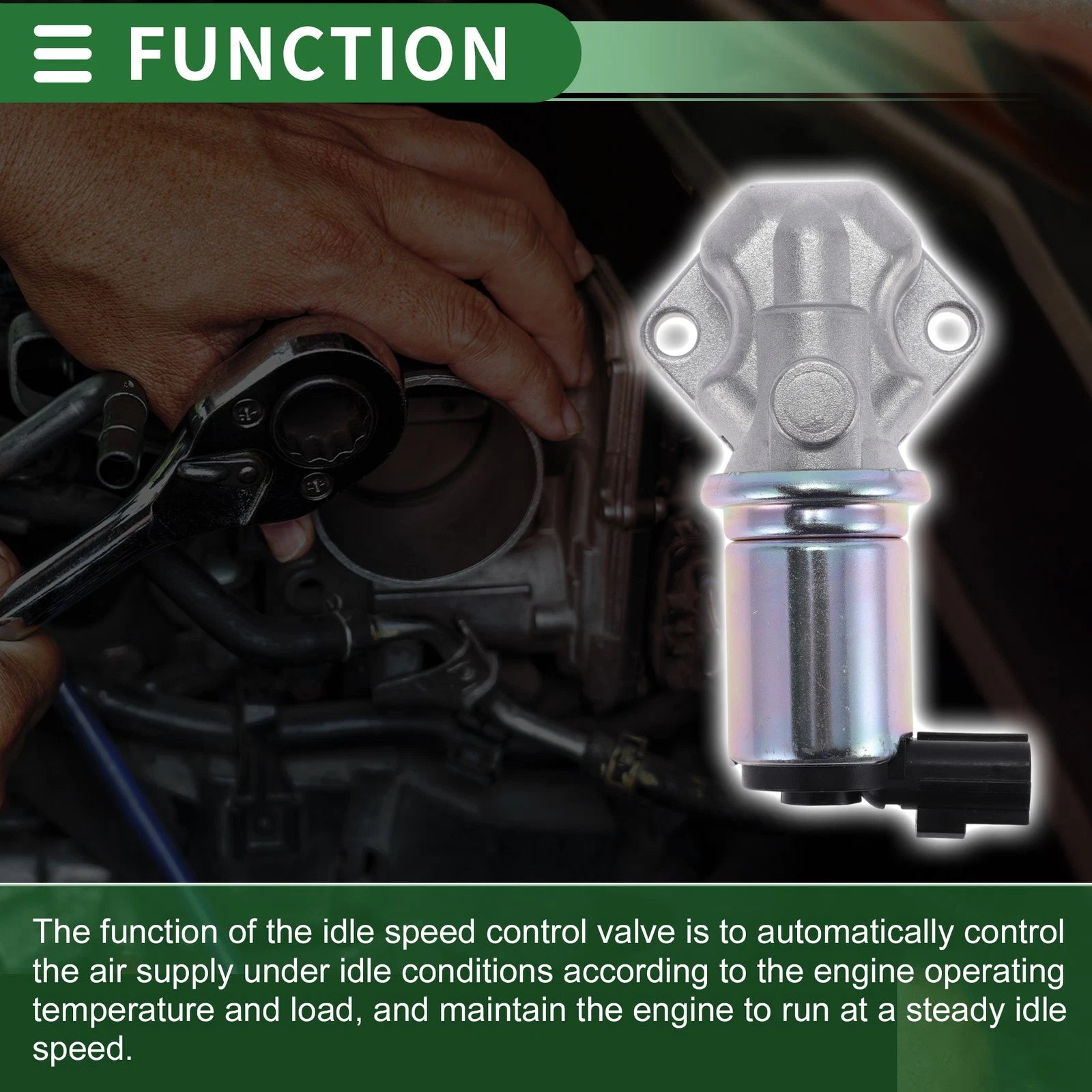 Idle Air Control Valve for Ford Escape V6 3.0L (2003–2004) No. 1L8Z9F715AA