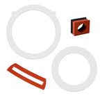 Gasket Kit for Carrier Draft Inducer Motor (Multiple Size Seals)