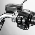 Chrome Clutch Bracket Switch ON/OFF for Harley Touring Softail Dyna