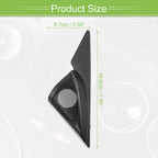 Pair A Pillar Door Tweeter Speaker Cover Trim for Mazda 6 (2003–2008) Black
