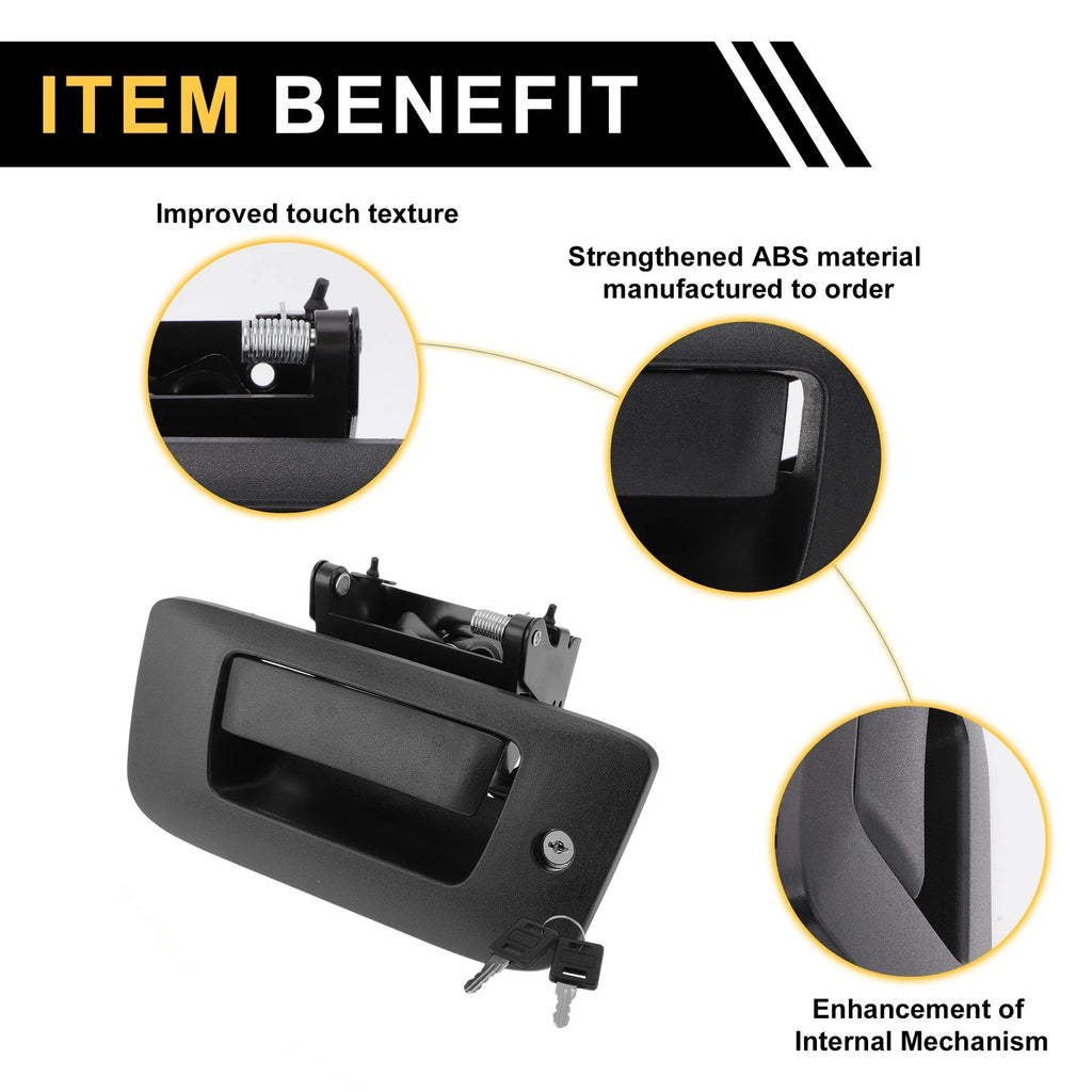 Liftgate Latch Tailgate Handle for Chevrolet Silverado 2500, GMC Sierra 1500 