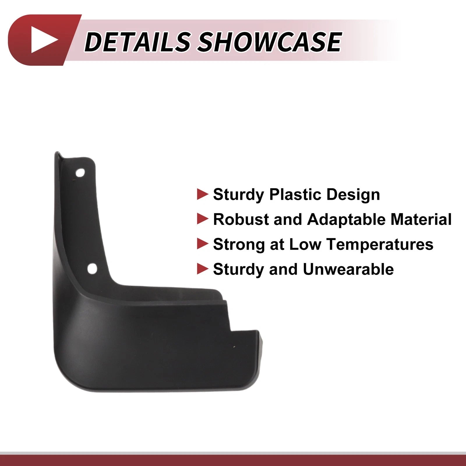 Set of 2 Mud Flaps Splash Guards for Hyundai Elantra (2023–2024)
