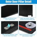 Door B Pillar Trim Panel Left for Cadillac Chevy (84263144)