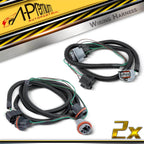 2X Tail Light Wiring Harness for Chevy Silverado 1500 2500 HD (2007–2019)