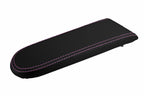 Leather Console Lid Cover for VW Jetta Golf MK4 (1999–2004) Pink Stitch