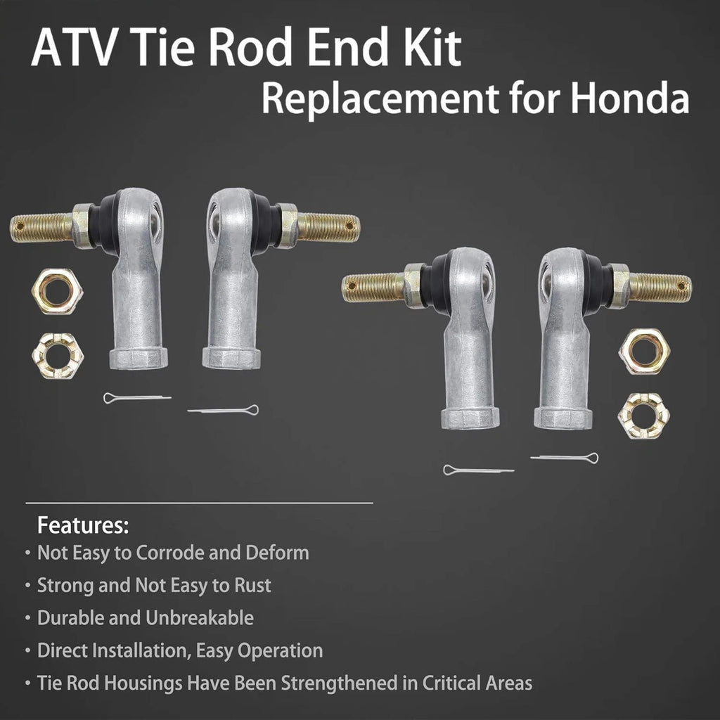 Tie Rod End Kit for Honda Foreman Rincon 500 650 680 (1993–2016)