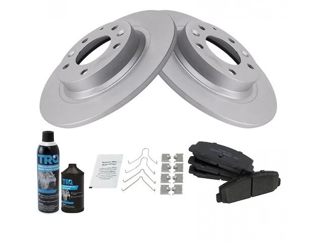 Rear Brake Pad and Rotor Kit for Mazda 6 (2003–2005) JQ276FD