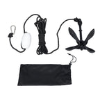 1 Pack Folding Kayak Anchor for Grapnel Boat (1.5KG)