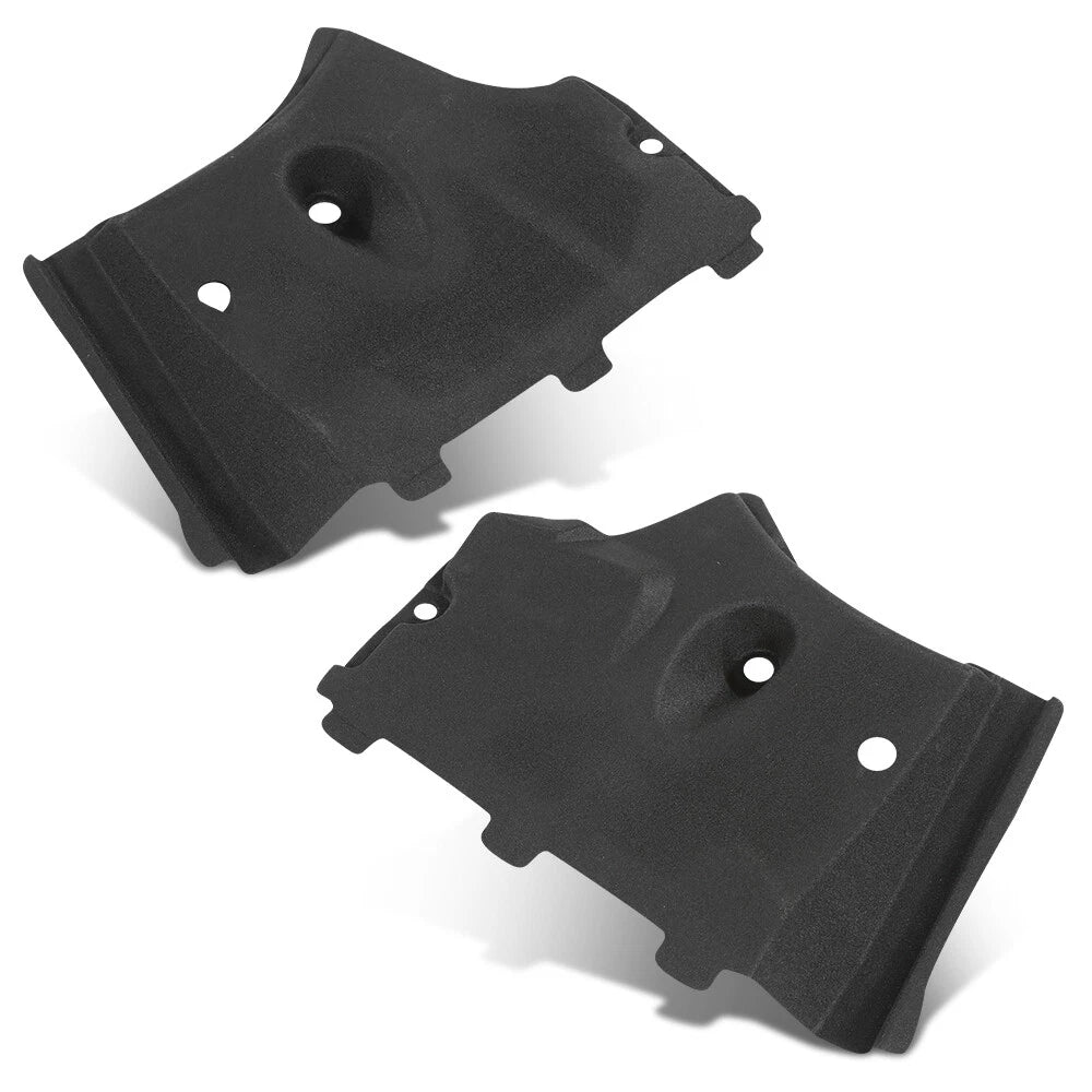 Pair Front Under Body Splash Guard Shield for Audi A6 S6 C7 A7 (2011–2017)