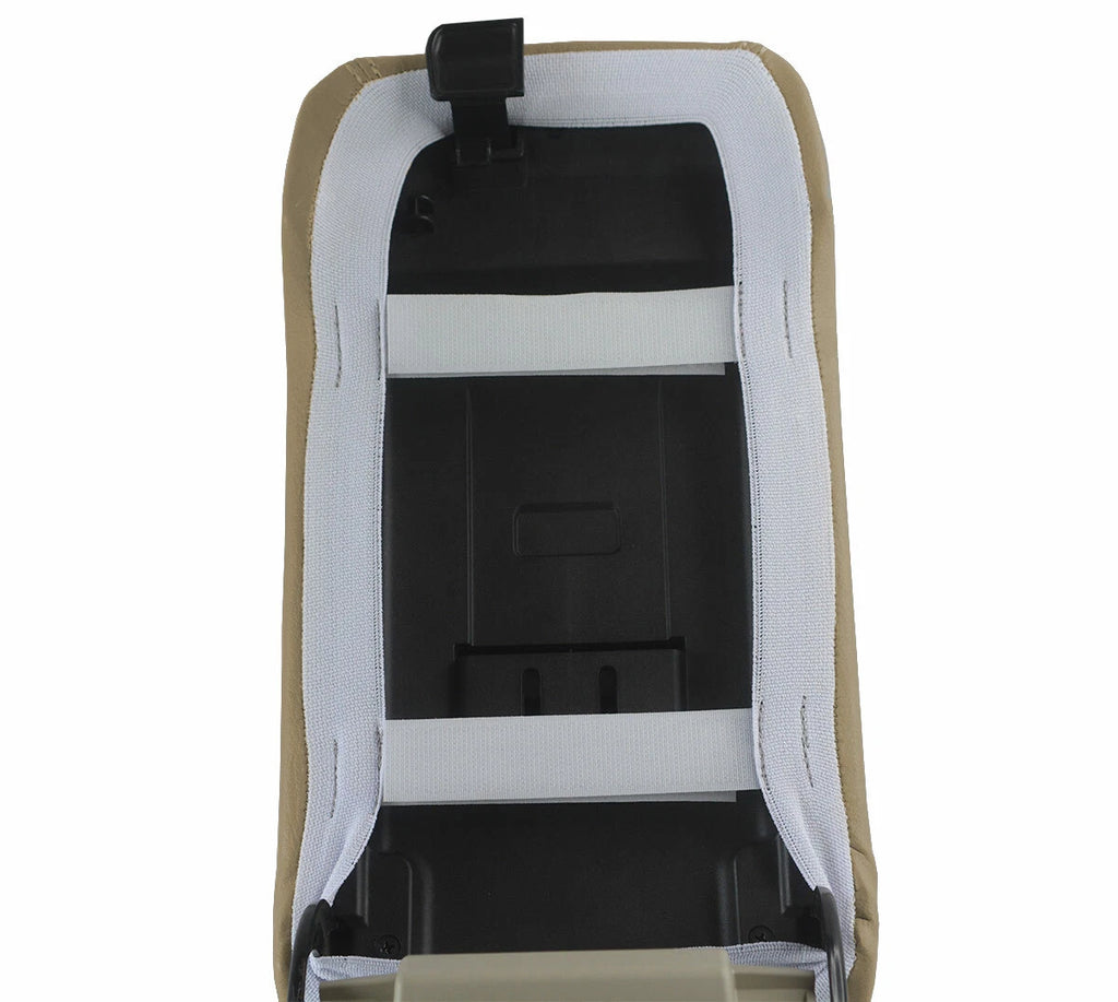 Console Lid Pull Over Cover Leather for Subaru Legacy (2010–2014) Beige