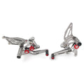 Aluminum Rear Foot Pegs  Left & Right for Kawasaki Ninja 250R (2008-2012)