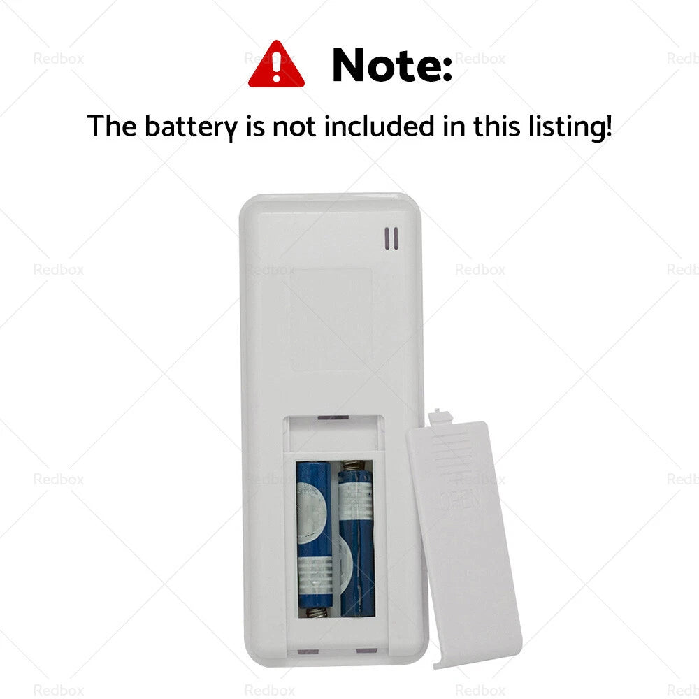 Air Conditioner Remote for Kelvinator KSV25HRF KSV35HRF KSV52HRF (No Year)