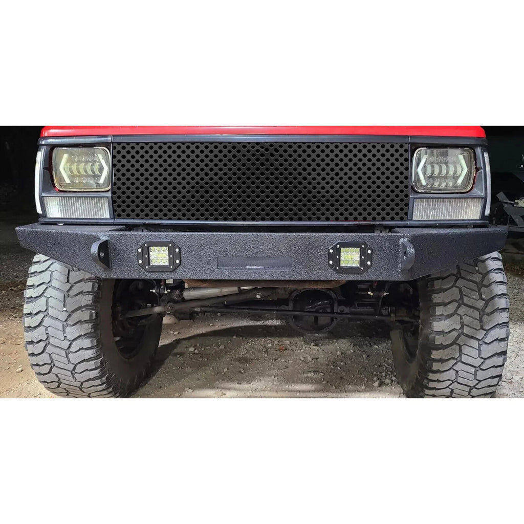 Winch Bumper Bare Plate for Jeep Cherokee XJ (1984–2001)