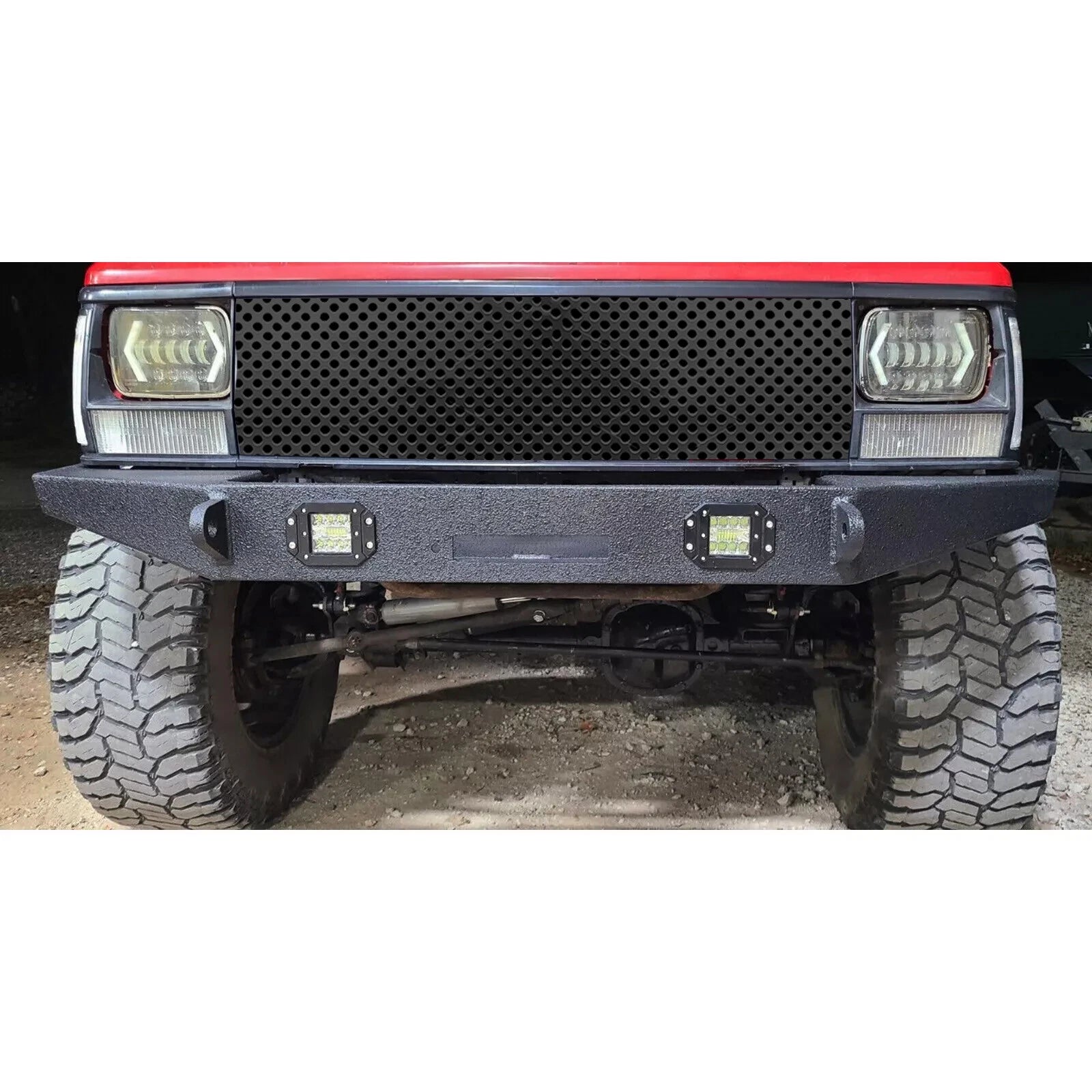 Winch Bumper Bare Plate for Jeep Cherokee XJ (1984–2001)