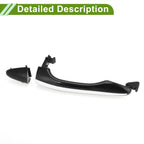 Exterior Door Handle for Hyundai Kia (No. 836522T000) Silver Tone Rear