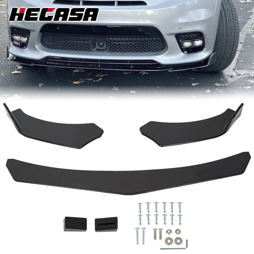 Front Bumper Lip Spoiler Splitter Body Kit Diffuser for BMW (Universal)