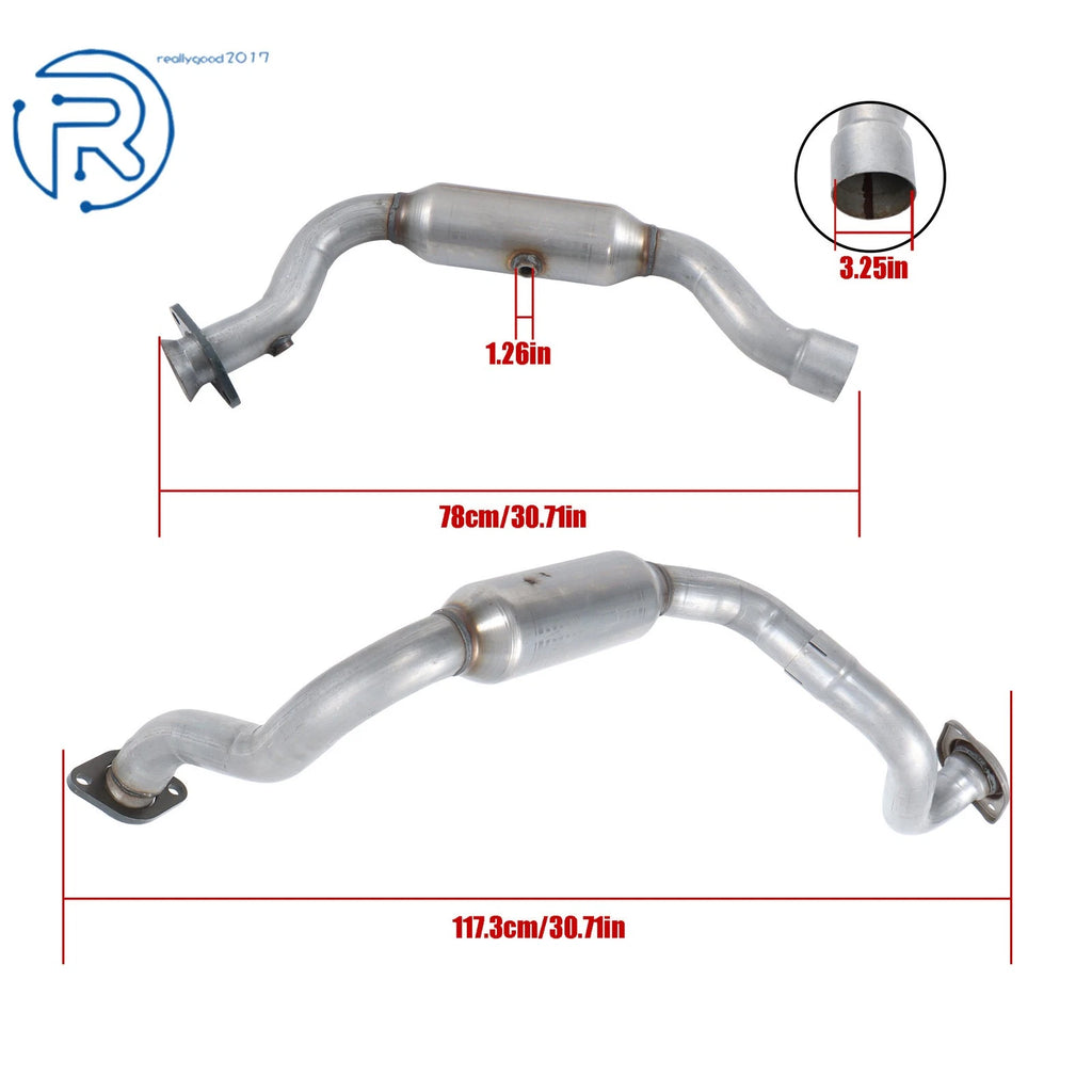 Set of 2 Catalytic Converters for Ford F-250 F-350 6.2L (2011–2022)