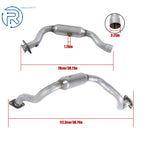 Set of 2 Catalytic Converters for Ford F-250 F-350 6.2L (2011–2022)