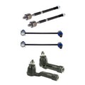 Set of 2 Mevotech Supreme Front Inner Outer Tie Rod Ends for Forte (2014–2018)