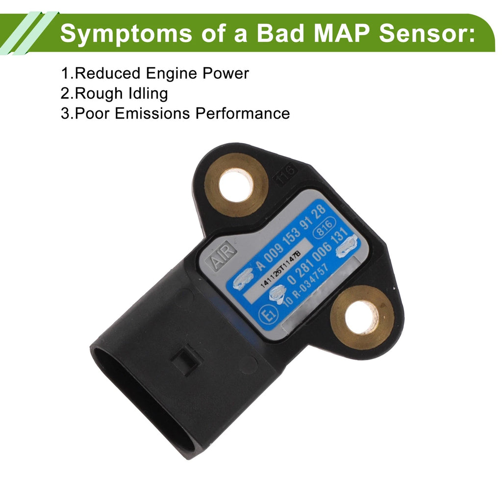 MAP Sensor for Mercedes-Benz Actros (A0091539128)