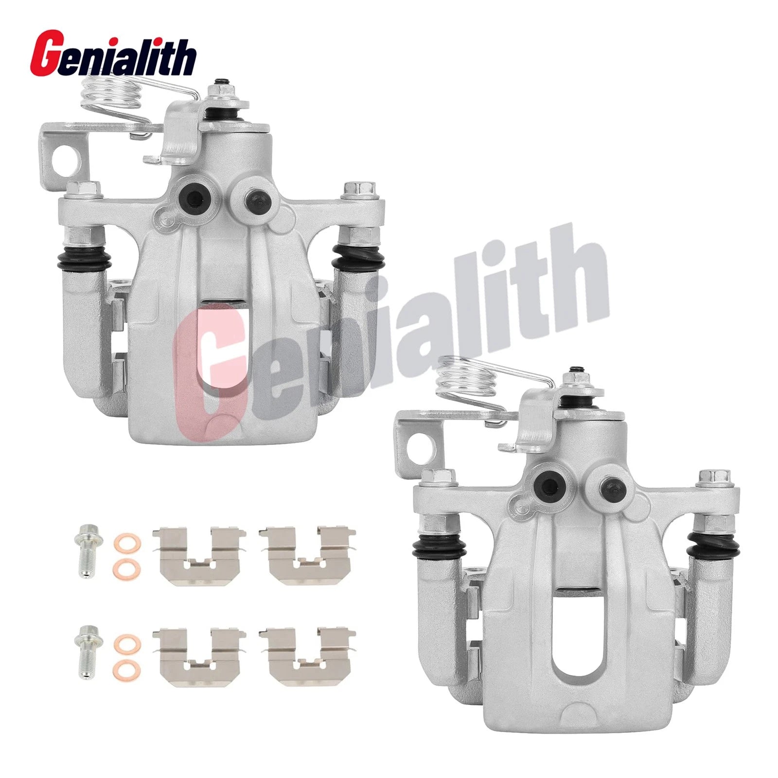 Rear Brake Calipers with Bracket Assembly for Hyundai Elantra Coupe (2011–2016)