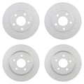 Set of 4 Bosch QuietCast Disc Brake Rotors & Pads for Mustang (1994–2004)