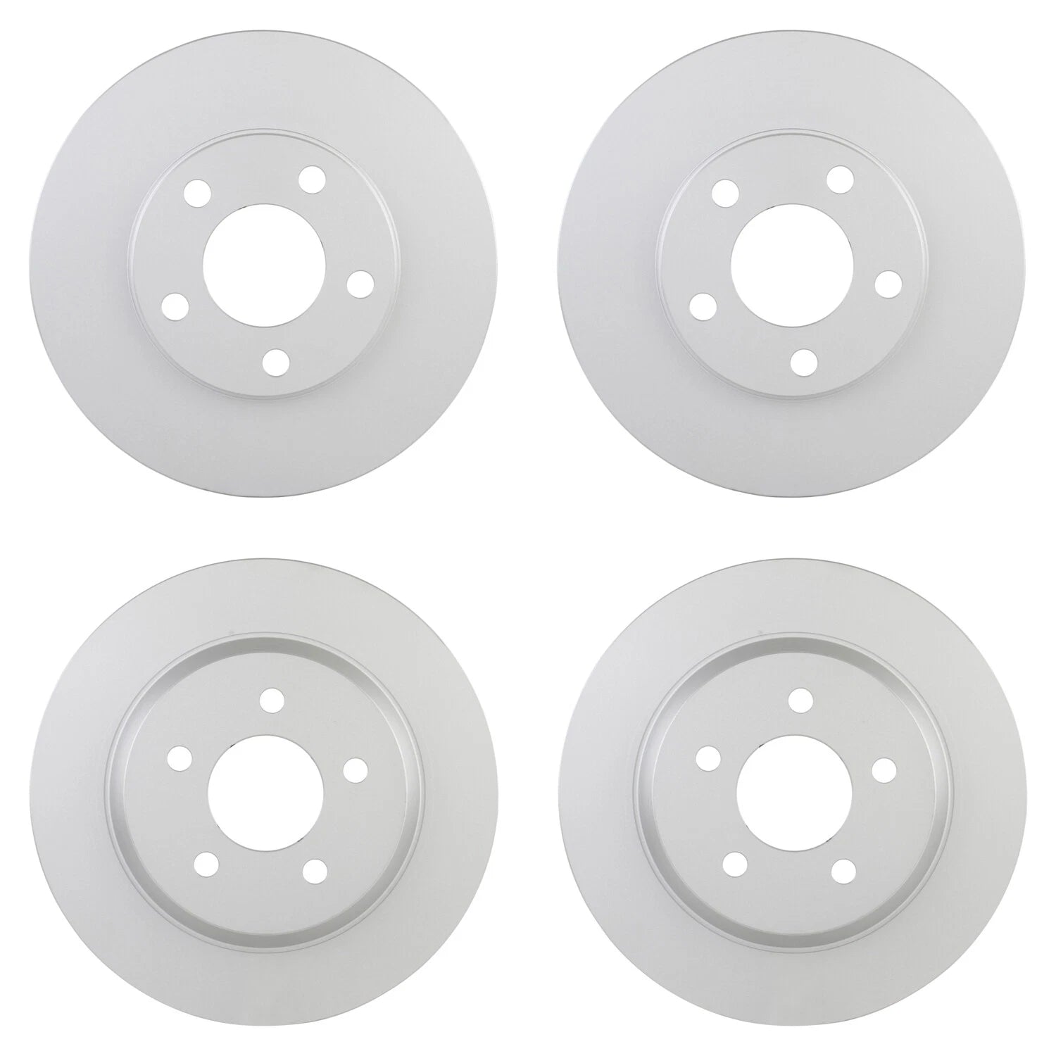 Set of 4 Bosch QuietCast Disc Brake Rotors & Pads for Mustang (1994–2004)
