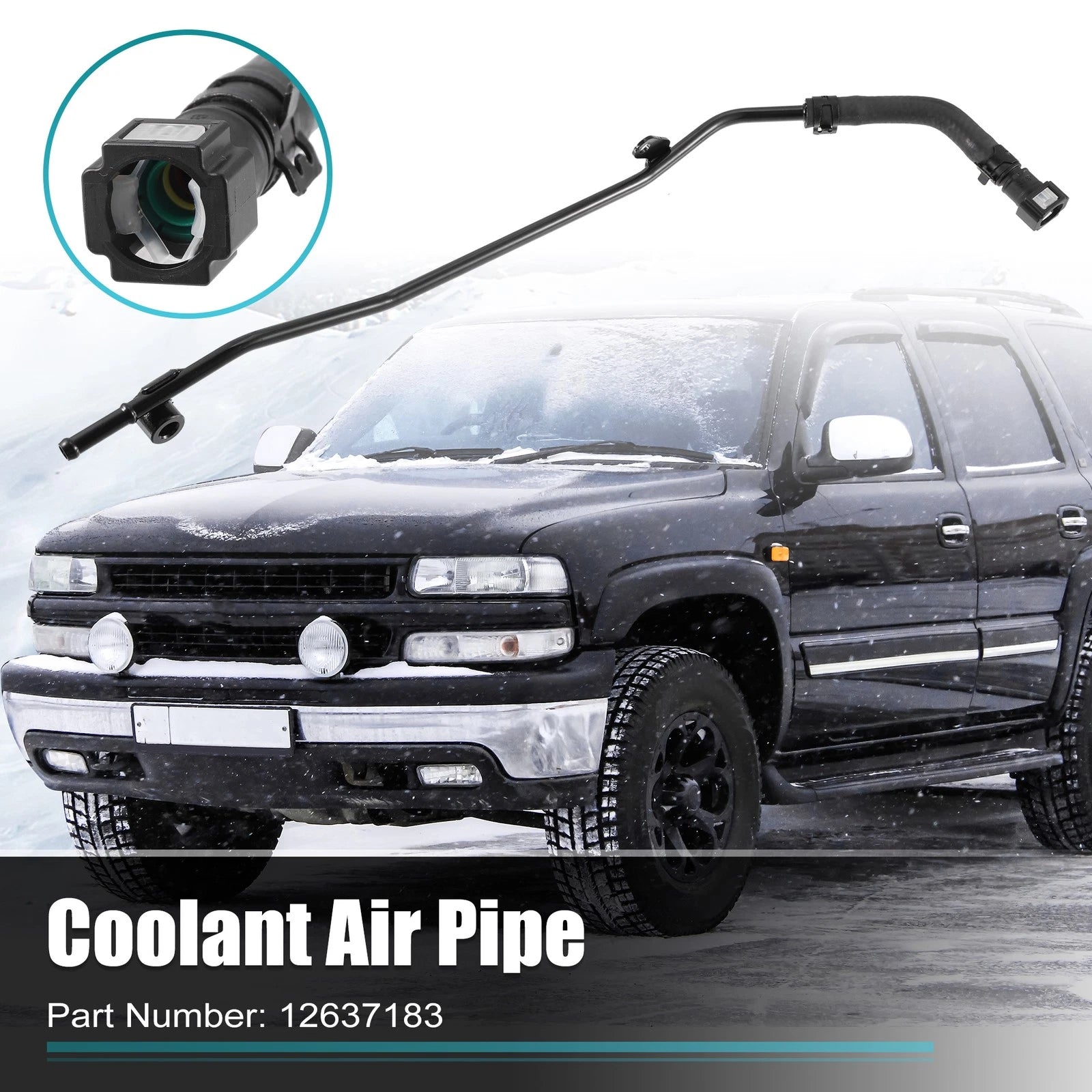 Coolant Air Pipe HVAC Heater Hose Assembly   12637183