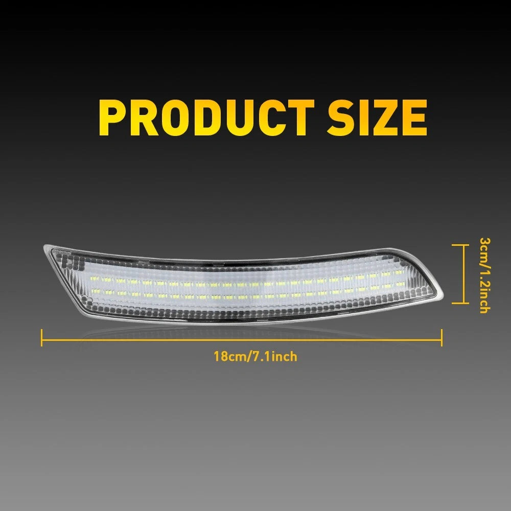 LED Front Rear Bumper Side Marker Lights for Chevrolet Camaro (2016–2022)