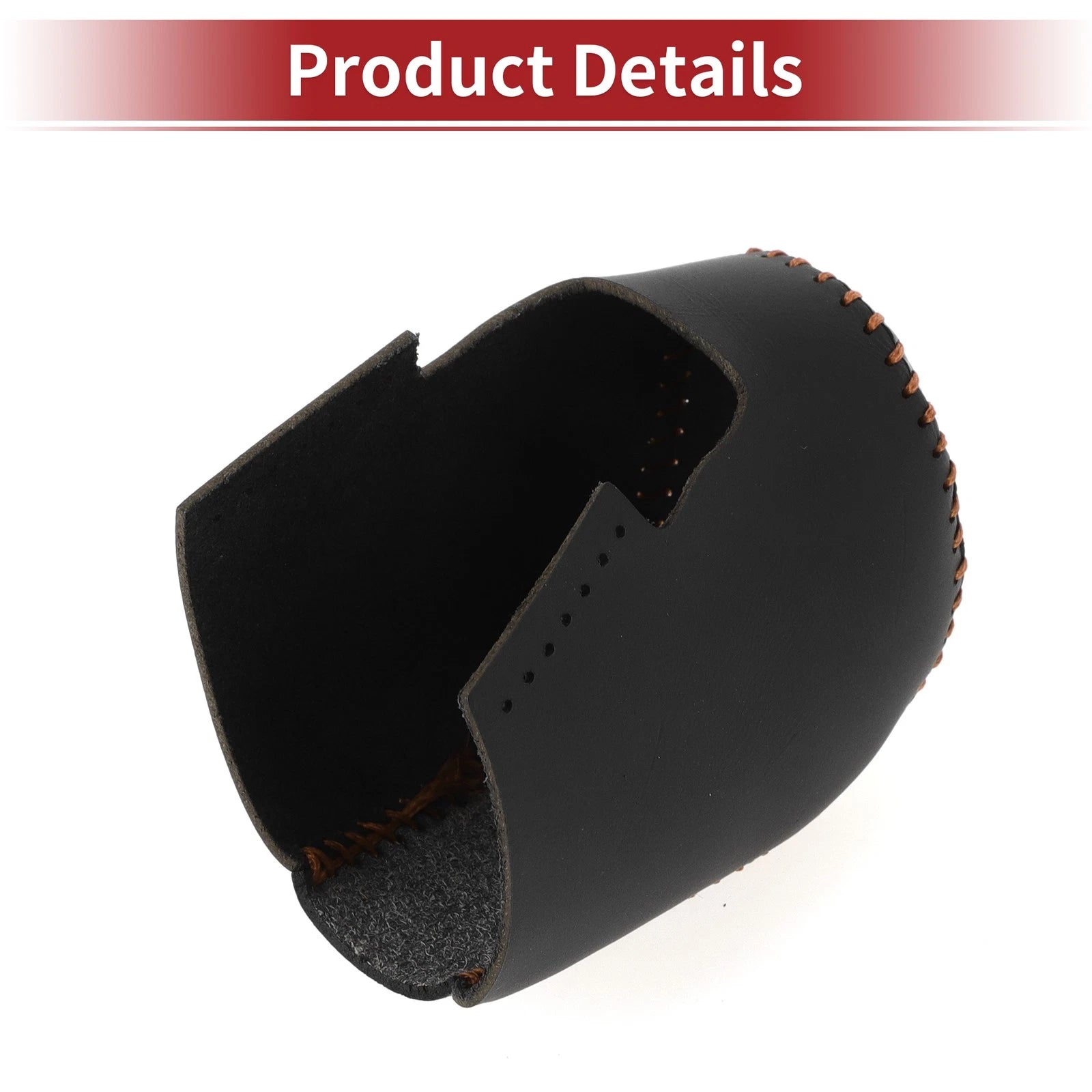 1 Pc Gear Shift Knob Cover for Honda HR-V (2023–2024) Black Carbon Fiber