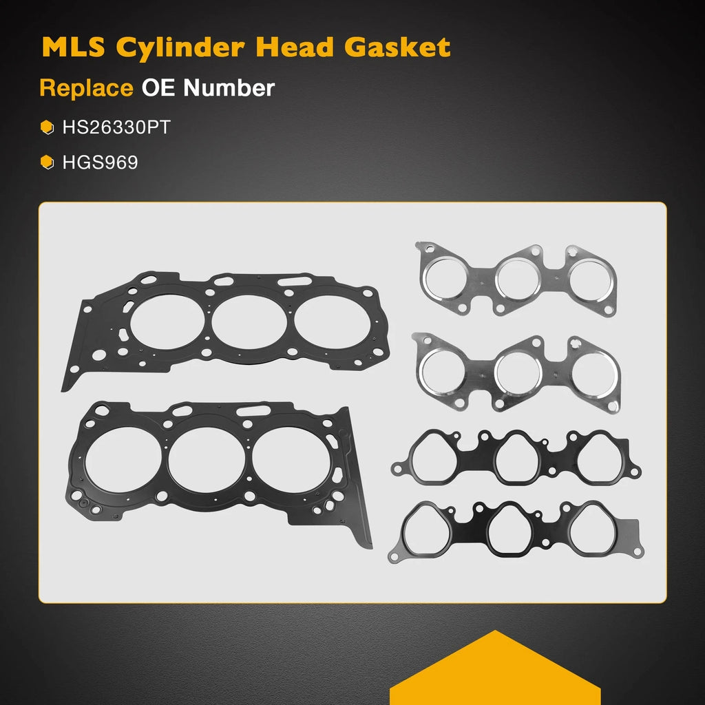 Full Engine Head Gasket Set for Toyota Tacoma 4Runner Tundra (2003–2011)