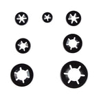 Set of 12 Flat Head Uncapped Bolt Screw Nut Washer Assortment for M3 M4 M5 M6 M8 M10 M12