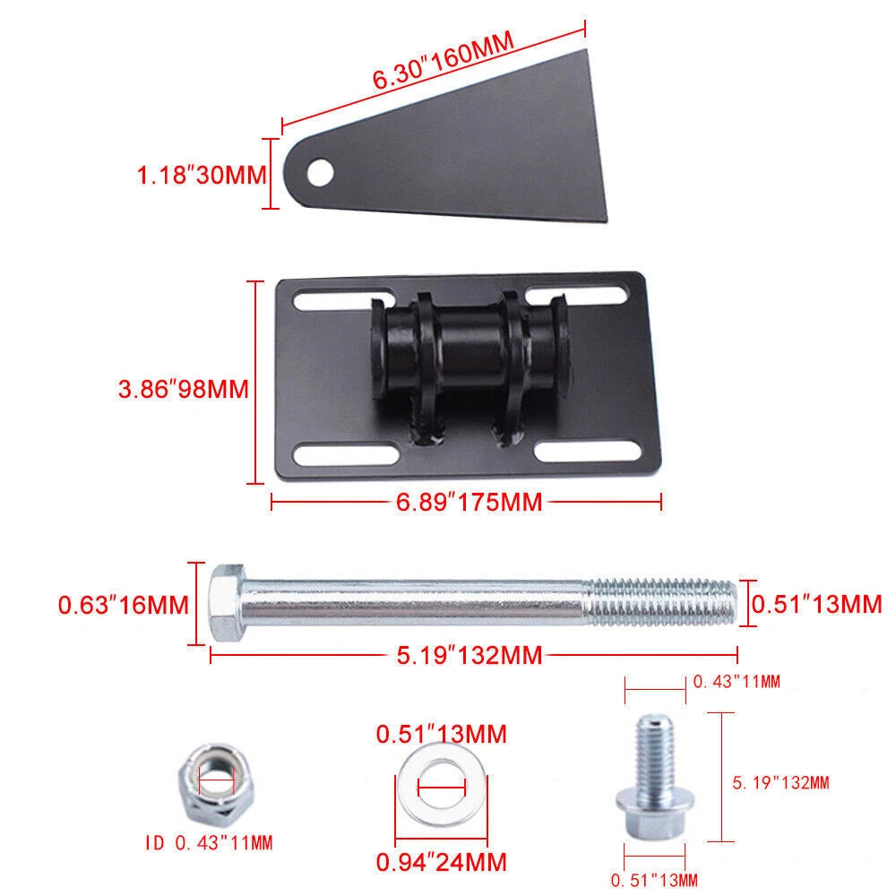 LS Swap Mounts for Universal Adjustable 5.3L Conversion