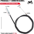 Clutch Cable Kit for Honda Shadow VT1100 (1985–1999)