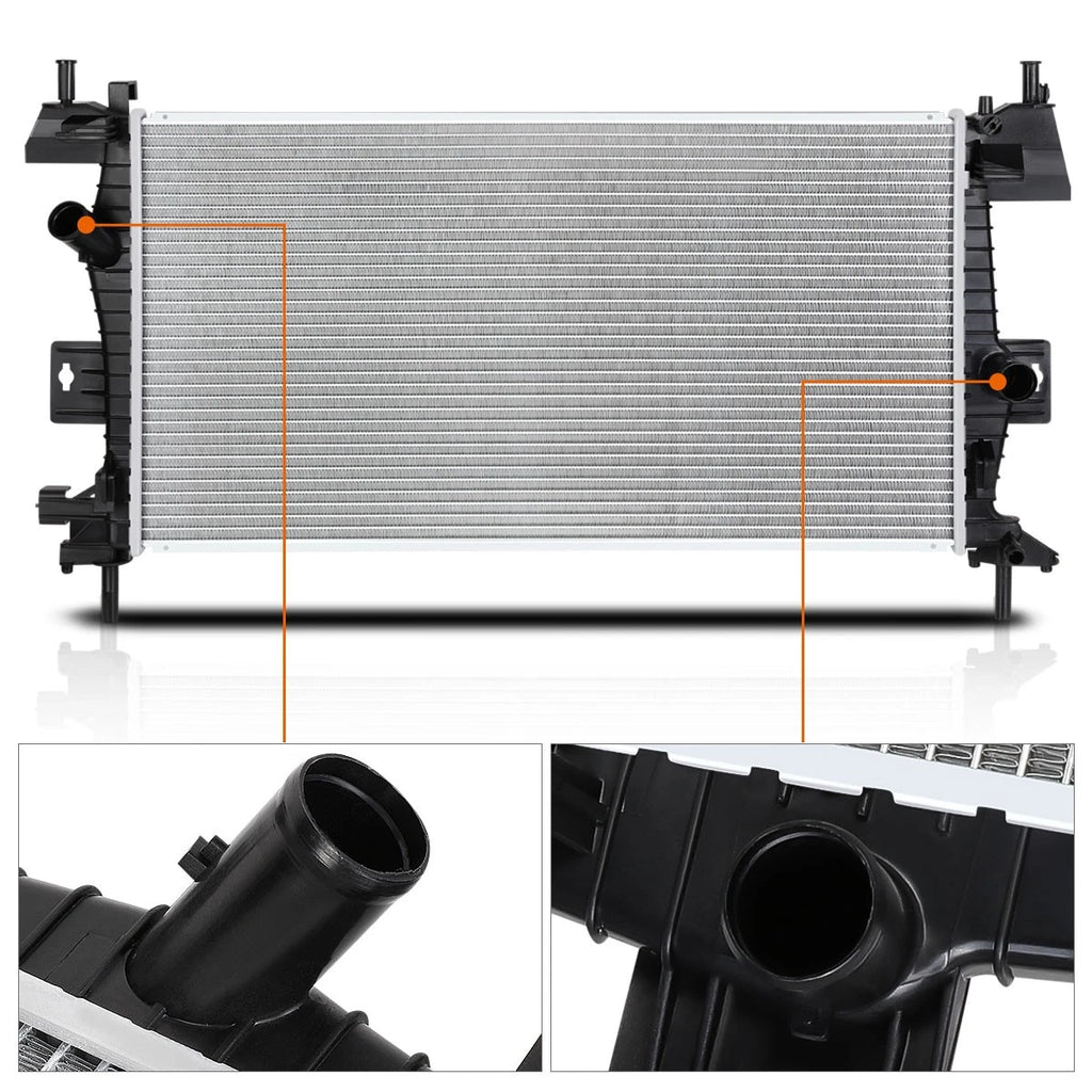 OE Style Aluminum Cooling Radiator for Ford Focus 2012–2018 DPI-13219