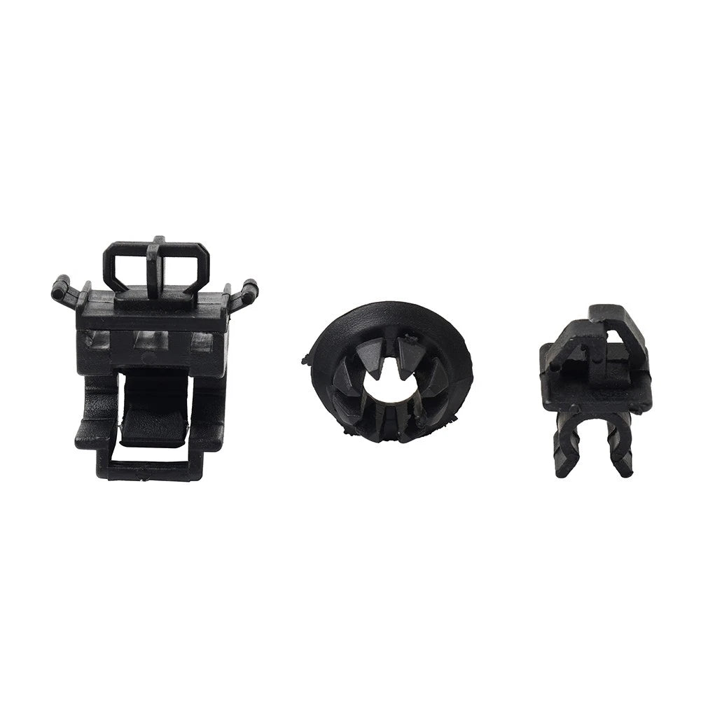 3Pcs Hood Support Prop Rod Holder Clips for Honda Accord Odyssey Pilot (2003–2008)