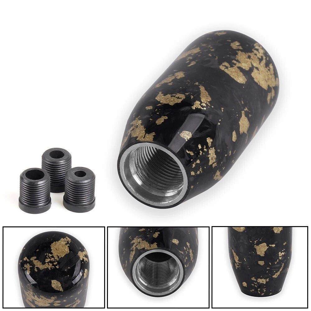 Forged Carbon Fiber Manual Gear Shift Knob Lever Shifter - Universal