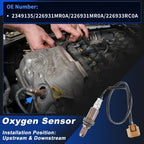 Oxygen Sensor Set of 2 for Nissan 370Z 3.7L (2011–2014)