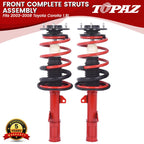 Pair Front Complete Shock Struts with Coil Spring for Toyota Corolla (2003–2008)